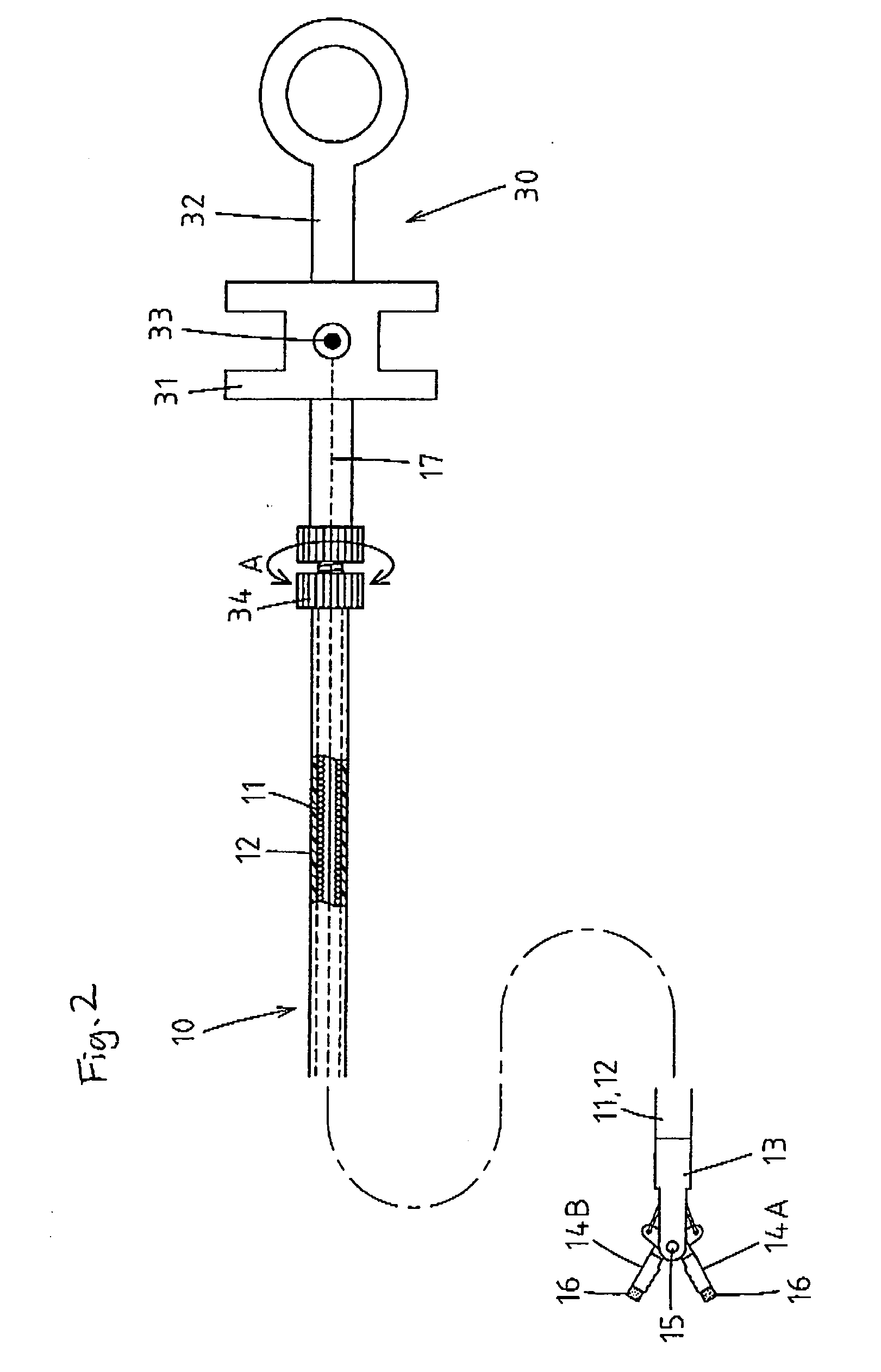 High frequency incision tool for endoscope