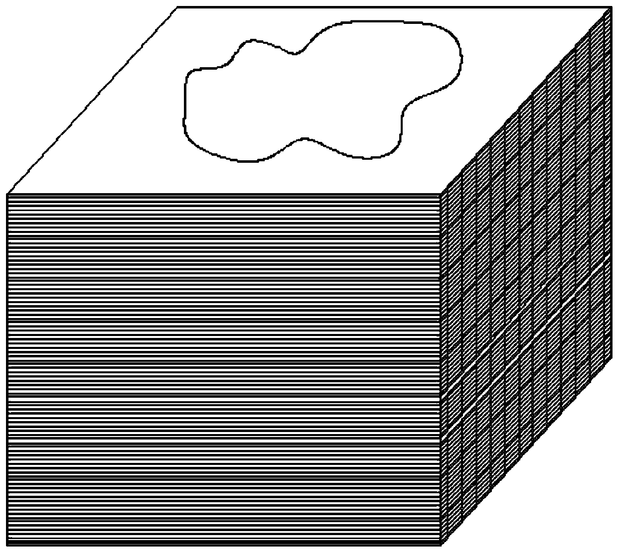 3D electrostatic sticker and production method thereof