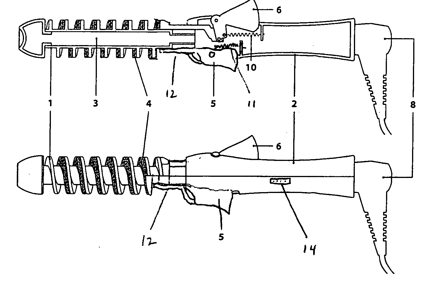 Heating hair curler