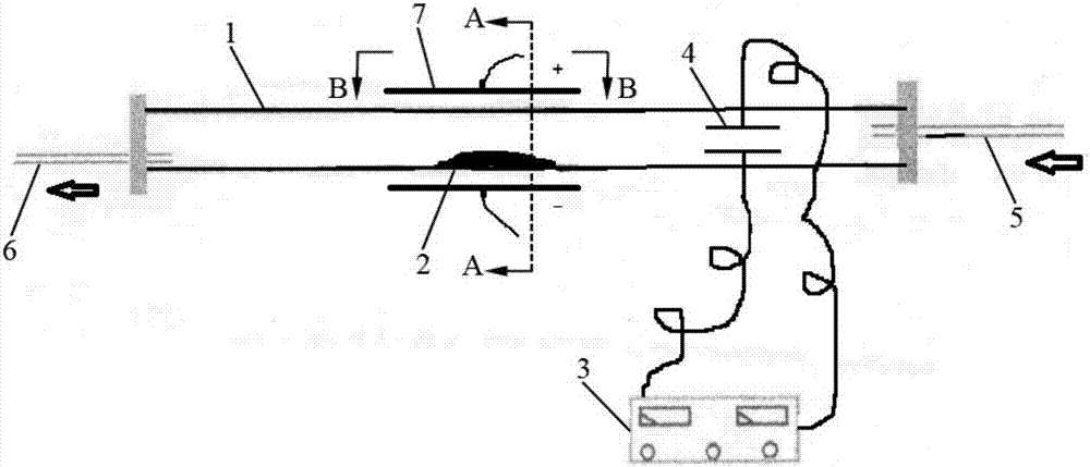 Electromagnetic field-constrained plasma enhanced oxidation calcination method of high-nickel positive electrode material of lithium ion battery