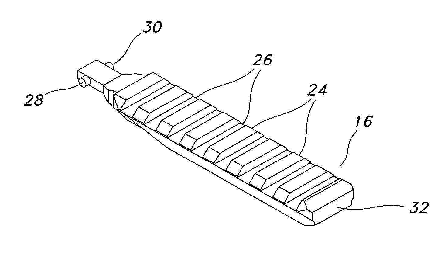 Firearm accessory mount adapted for use with rifles having tangent or ladder-style read sights