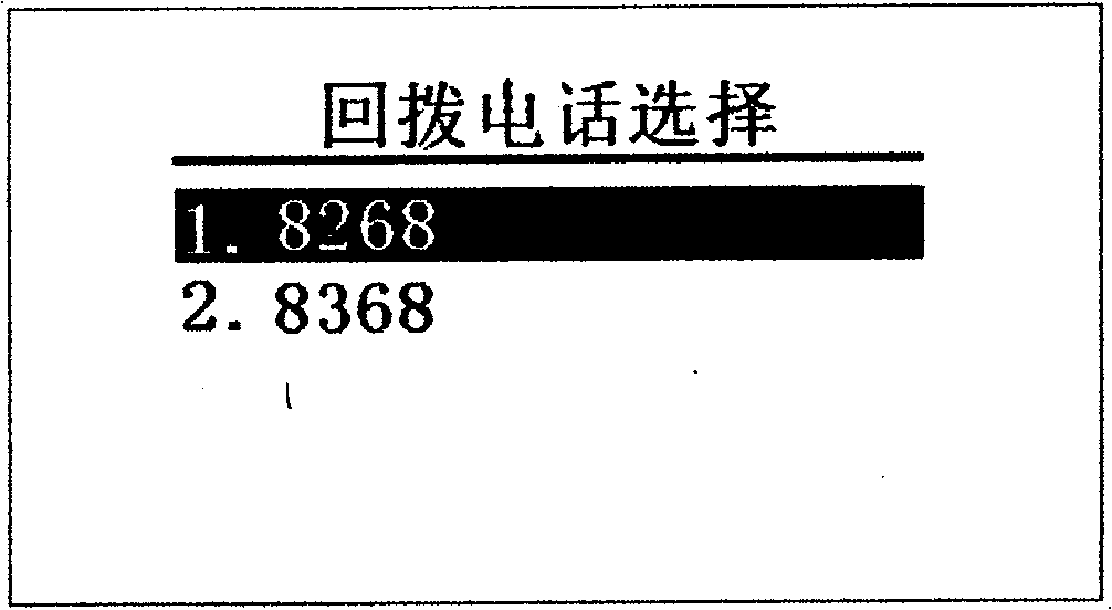 Method for implementing words information interchange in telephone switch network and the used short message telephone