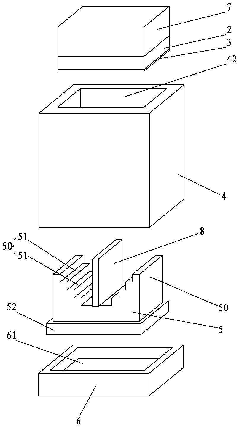 Novel brake pad and mold and method for preparing brake pad