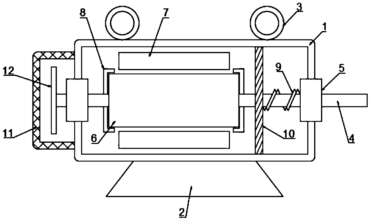 Winding type asynchronous motor and manufacturing method