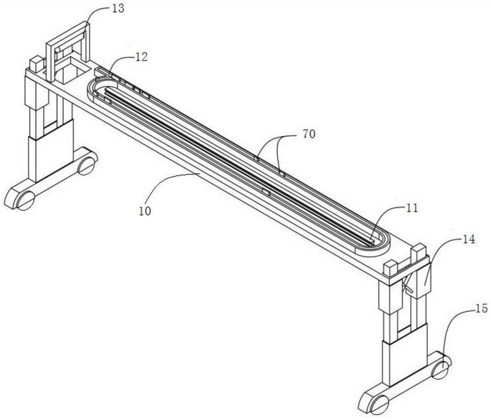 Process method and system for building coke oven by machine