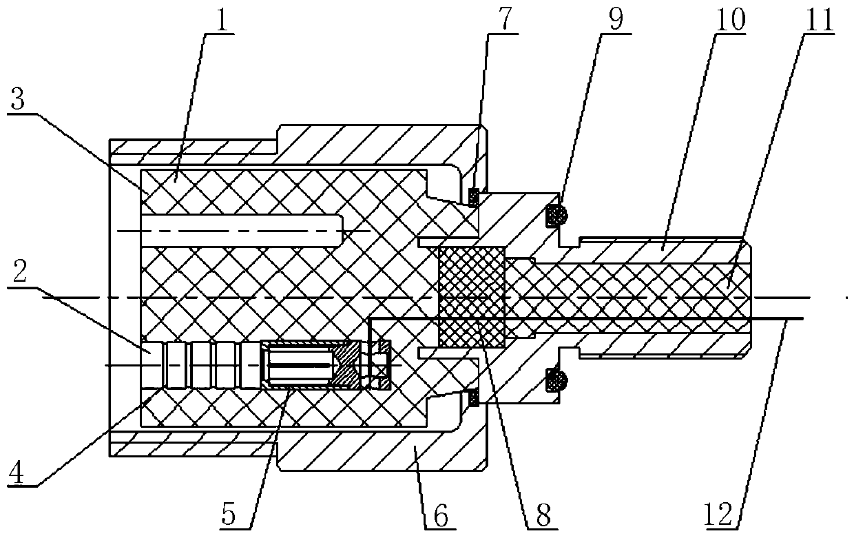 Standard misplug-proof watertight connector