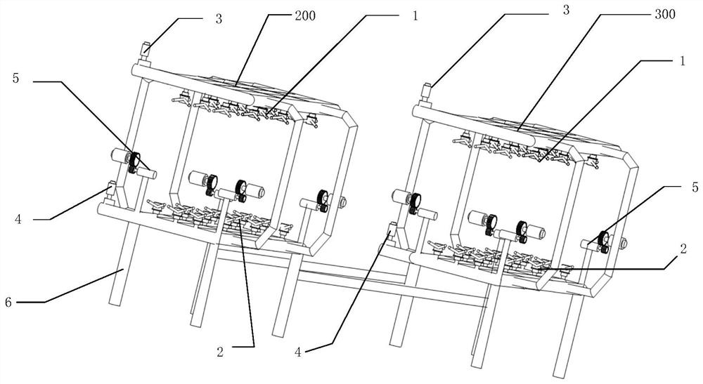 Double-sided liquid spraying type tread temperature control device and method