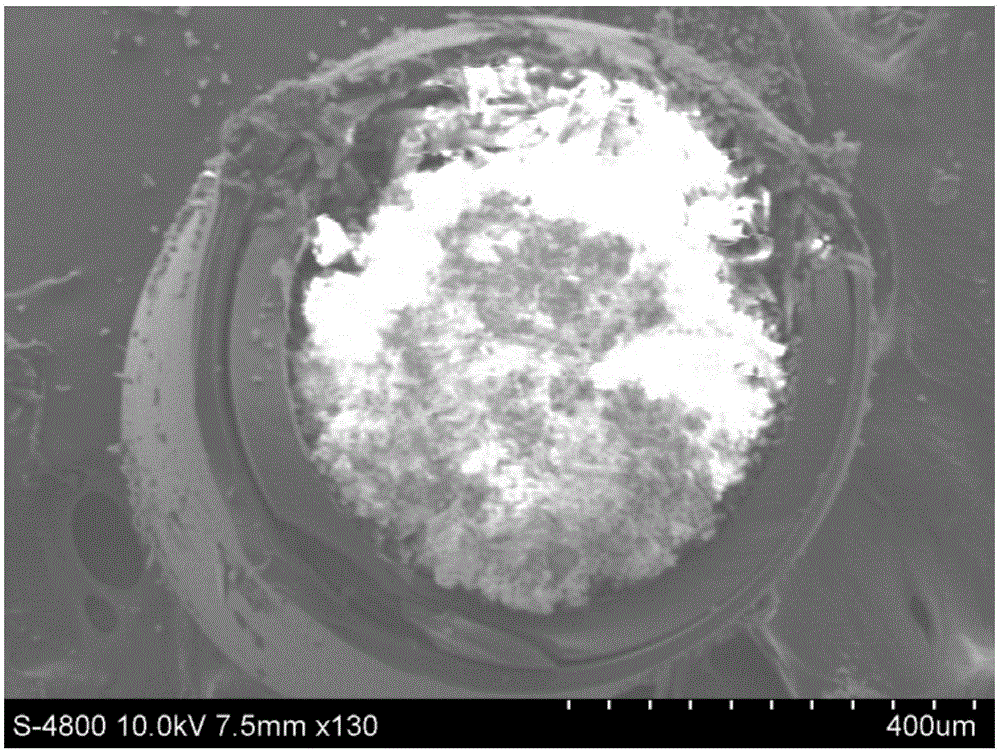 Entire-column preparation method of nano-particle stabled Pickering emulsion based packing