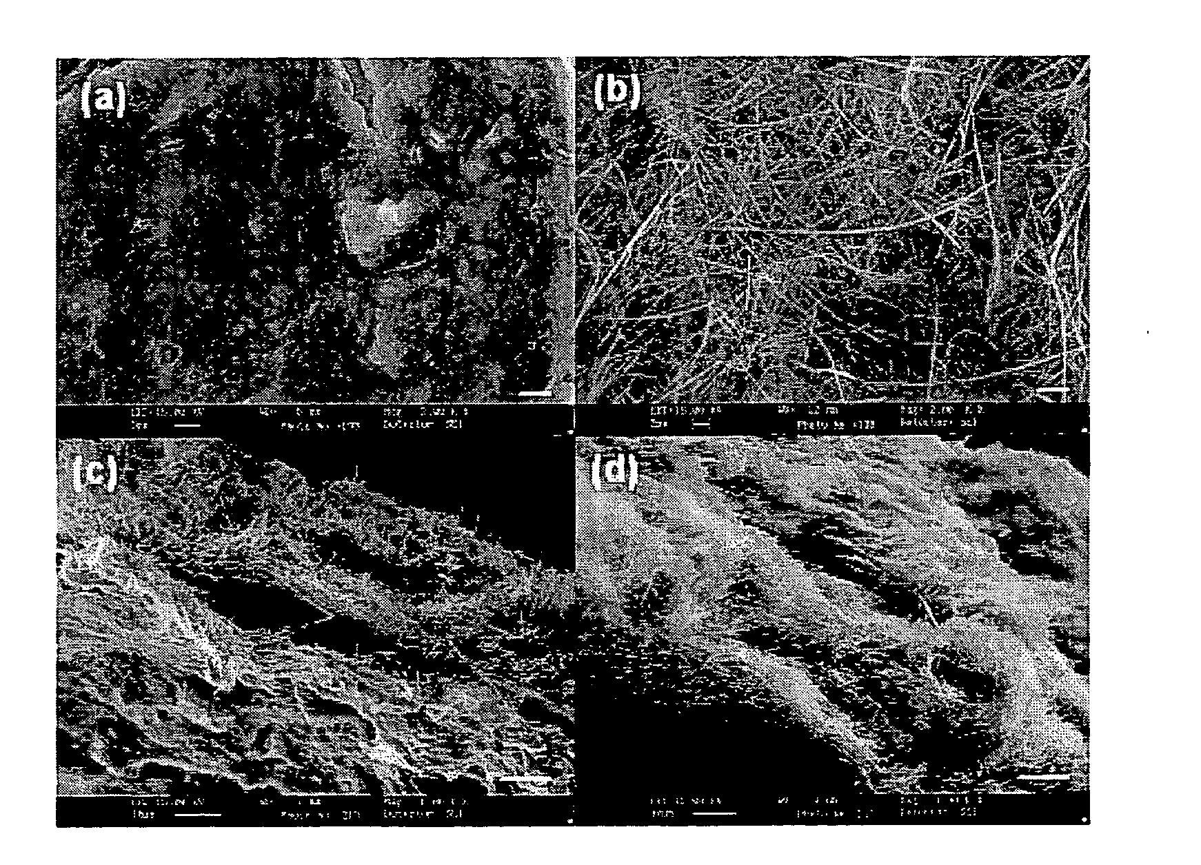 Membrane made of a nanostructured material