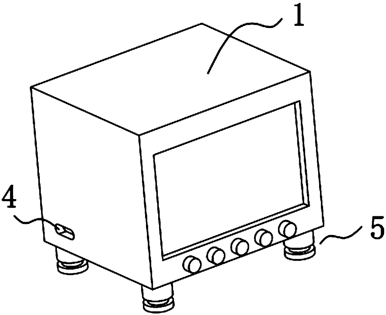 Oxyhemoglobin saturation monitor based on wireless transmission technology