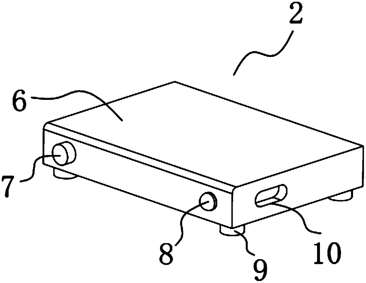 Oxyhemoglobin saturation monitor based on wireless transmission technology