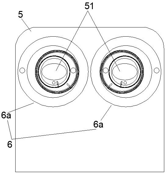 Orbital disease postoperative extraocular muscle correction training device