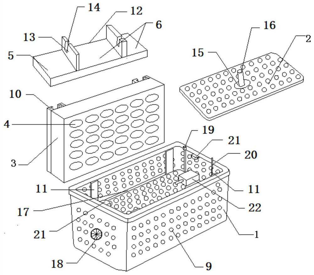 Intelligent breeding box for crabs and shrimps