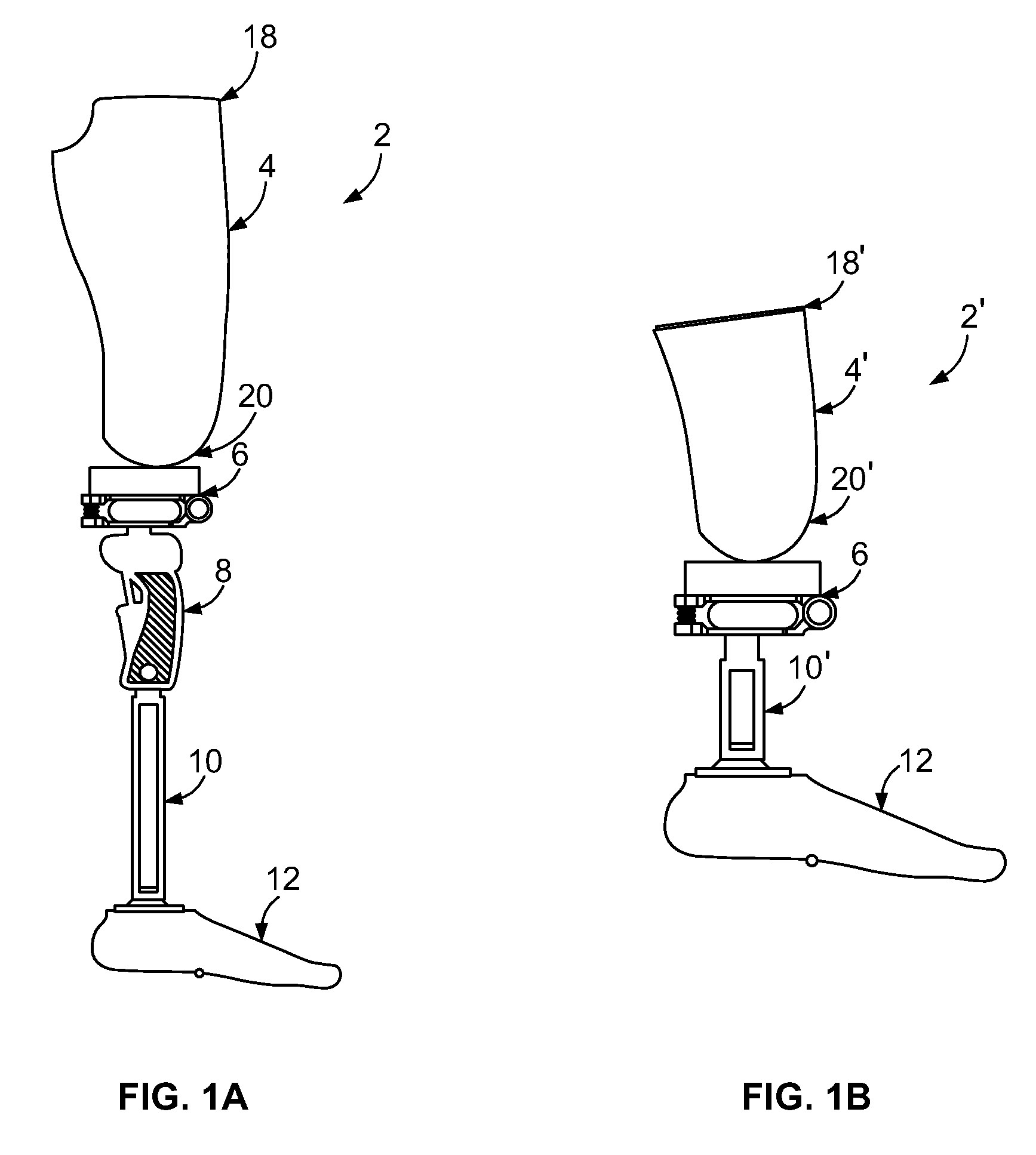 Vacuum pump systems for prosthetic limbs and methods of using the same