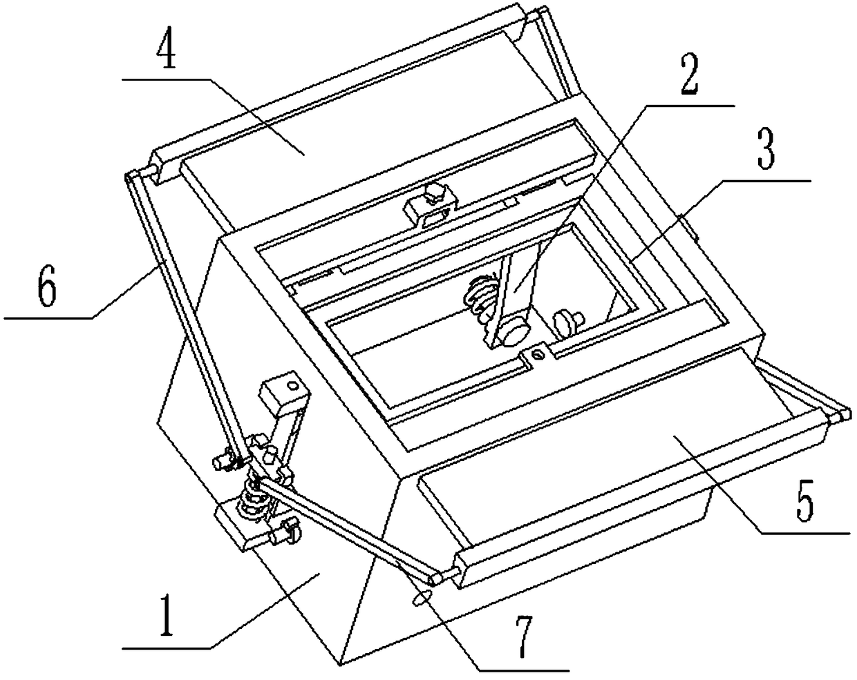 Computer mainframe box transportation and placing protection device