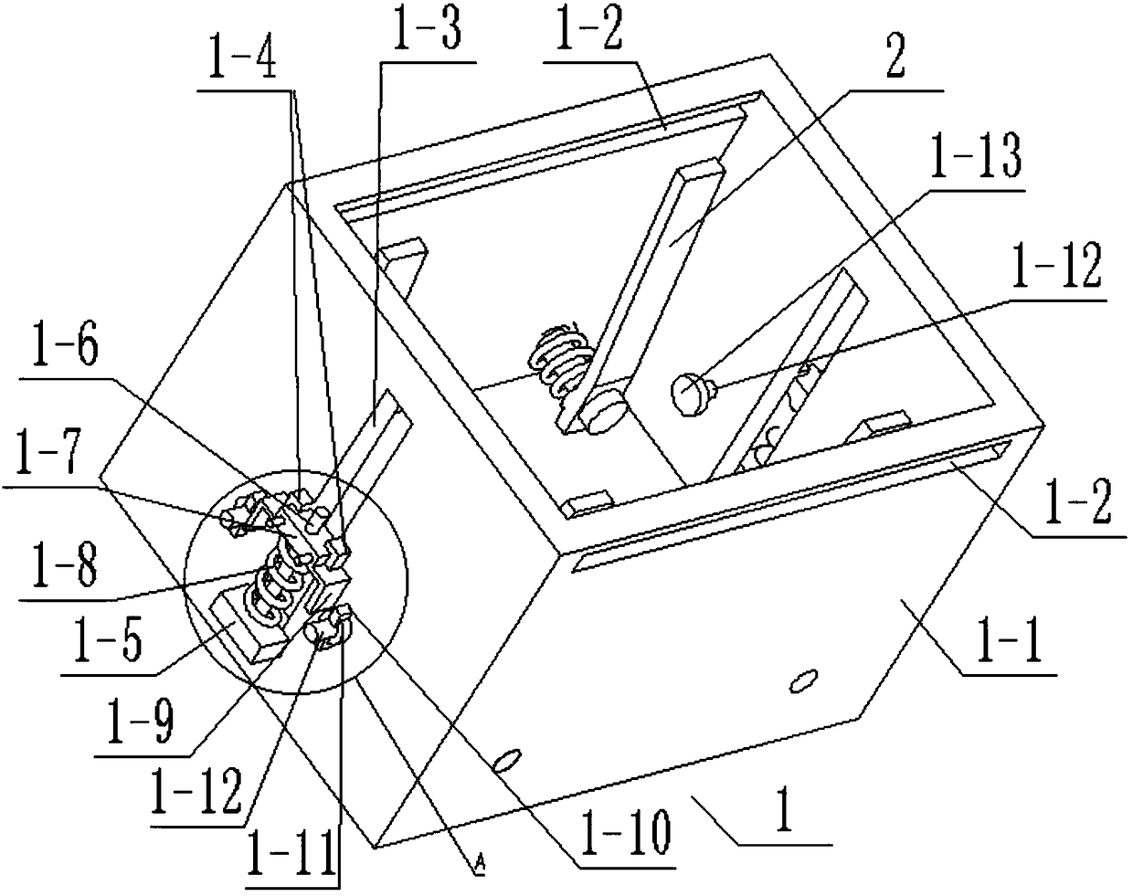 Computer mainframe box transportation and placing protection device