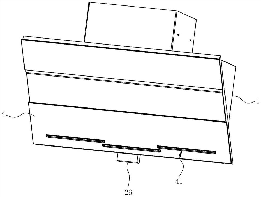 A grease collecting device and a range hood using the grease collecting device