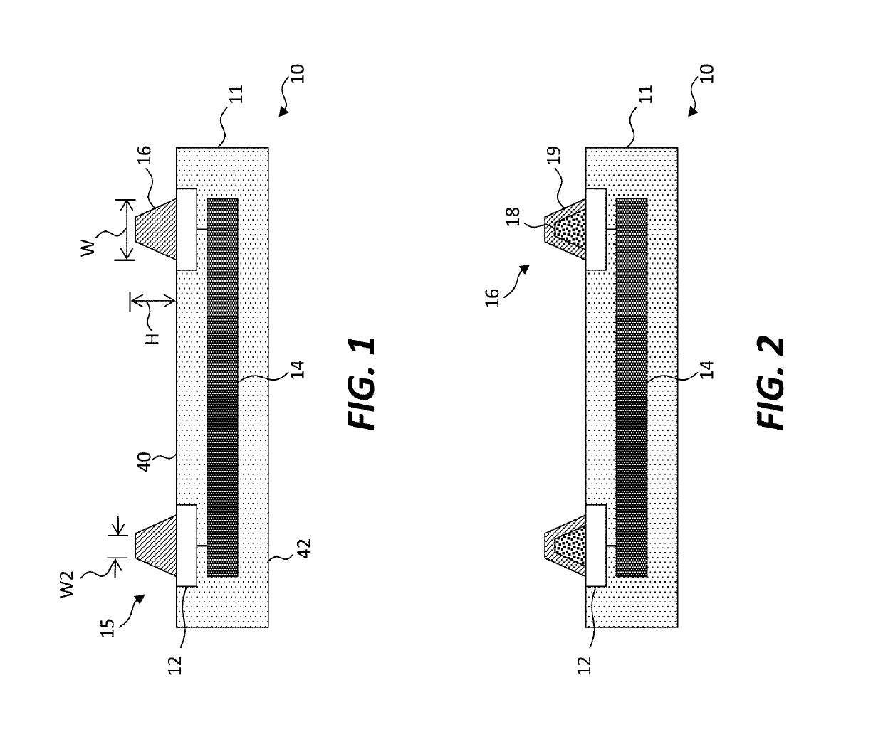 Chiplets with connection posts