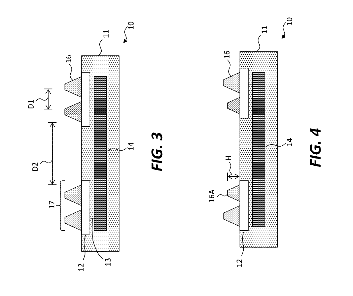 Chiplets with connection posts