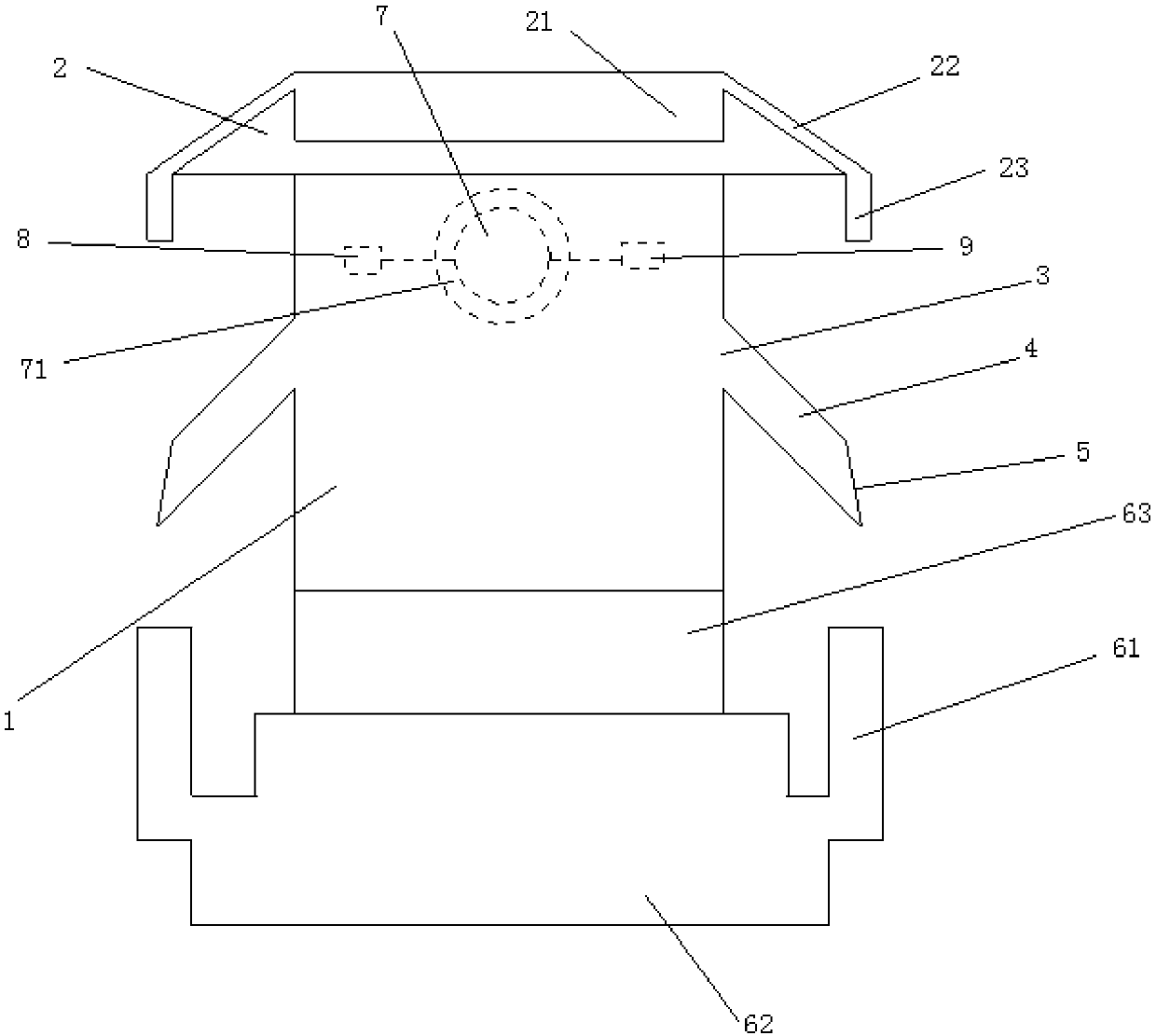 Cooling and dedusting power distribution cabinet