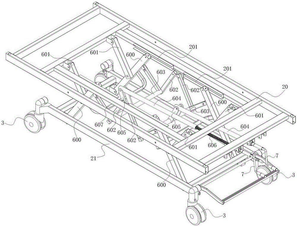 Multifunctional medical bed