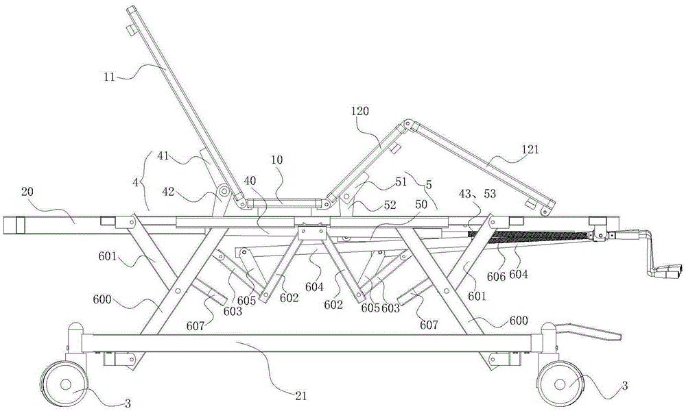 Multifunctional medical bed