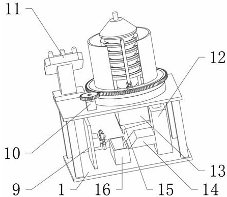 Organic soybean processing device with shelling function