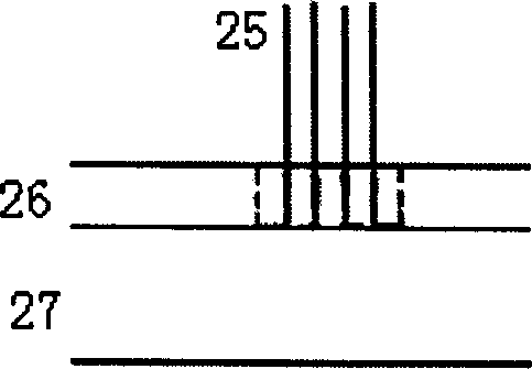 Method and apparatus for measuring far-ultraviolet laser scratch of interface jointing strength