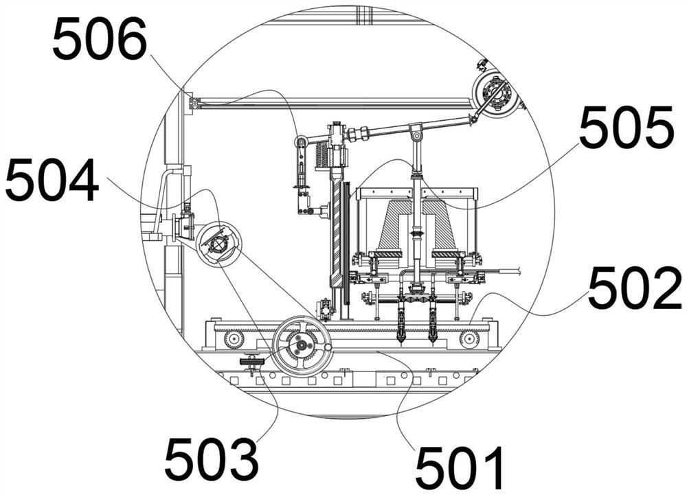 Rapid assembly tool for new energy automobile connector production