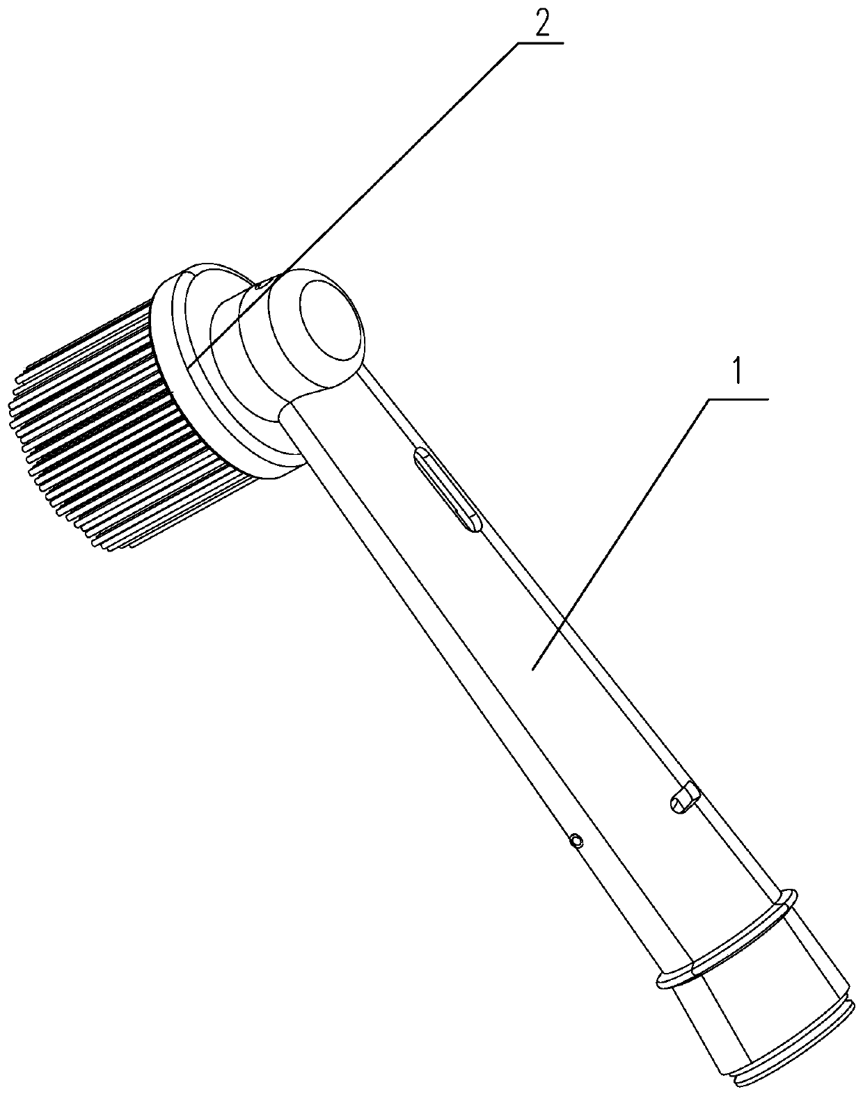 Electric toothbrush head