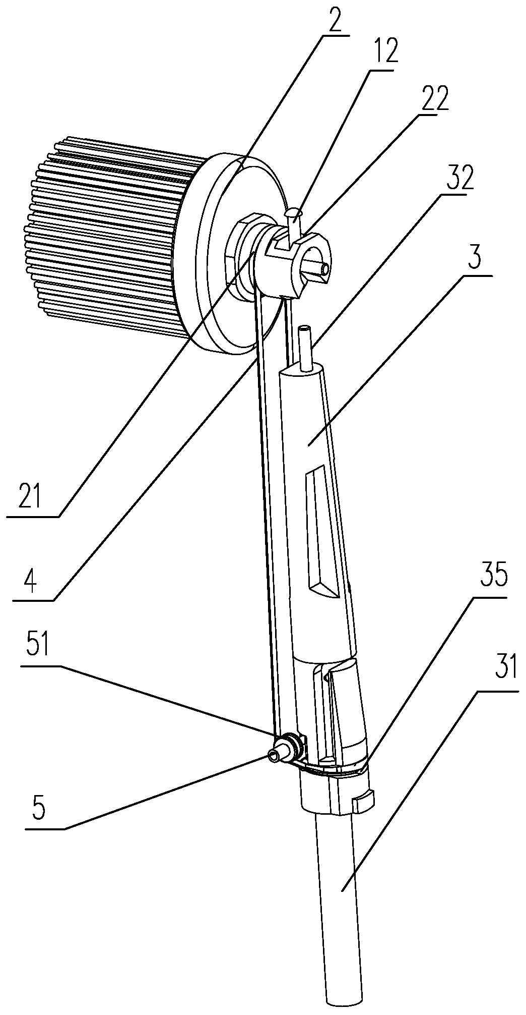 Electric toothbrush head