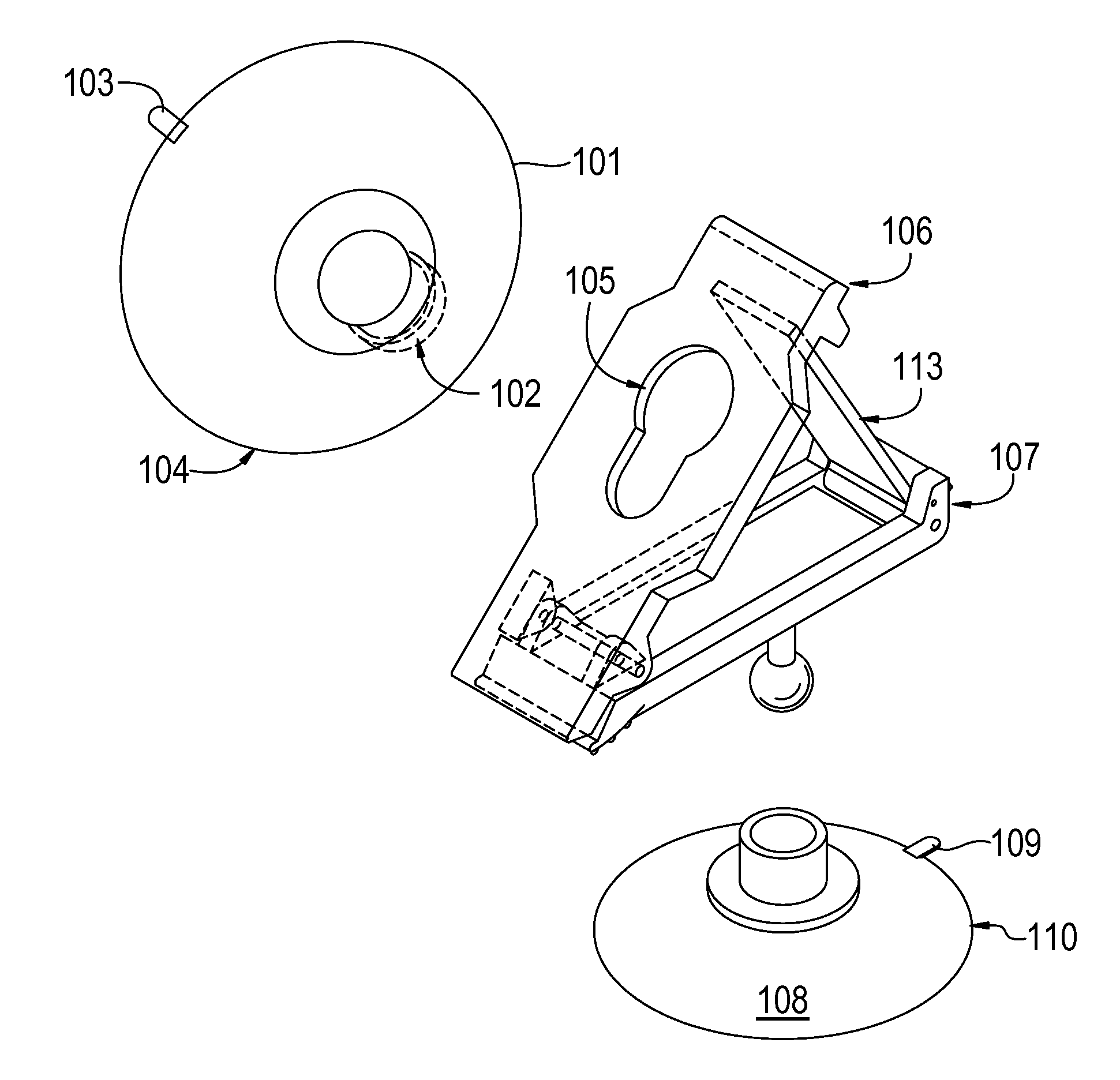 Compact, portable, temporary mount for portable devices