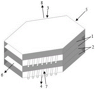 Inside cooling film dehumidifier and air dehumidification purification device using same