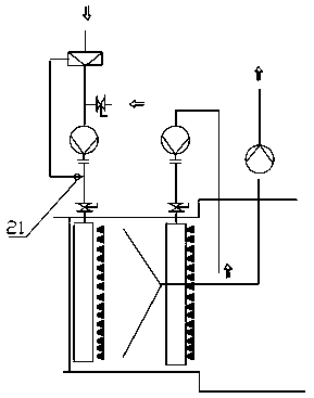 Curing oven tail gas environmental protection treating system