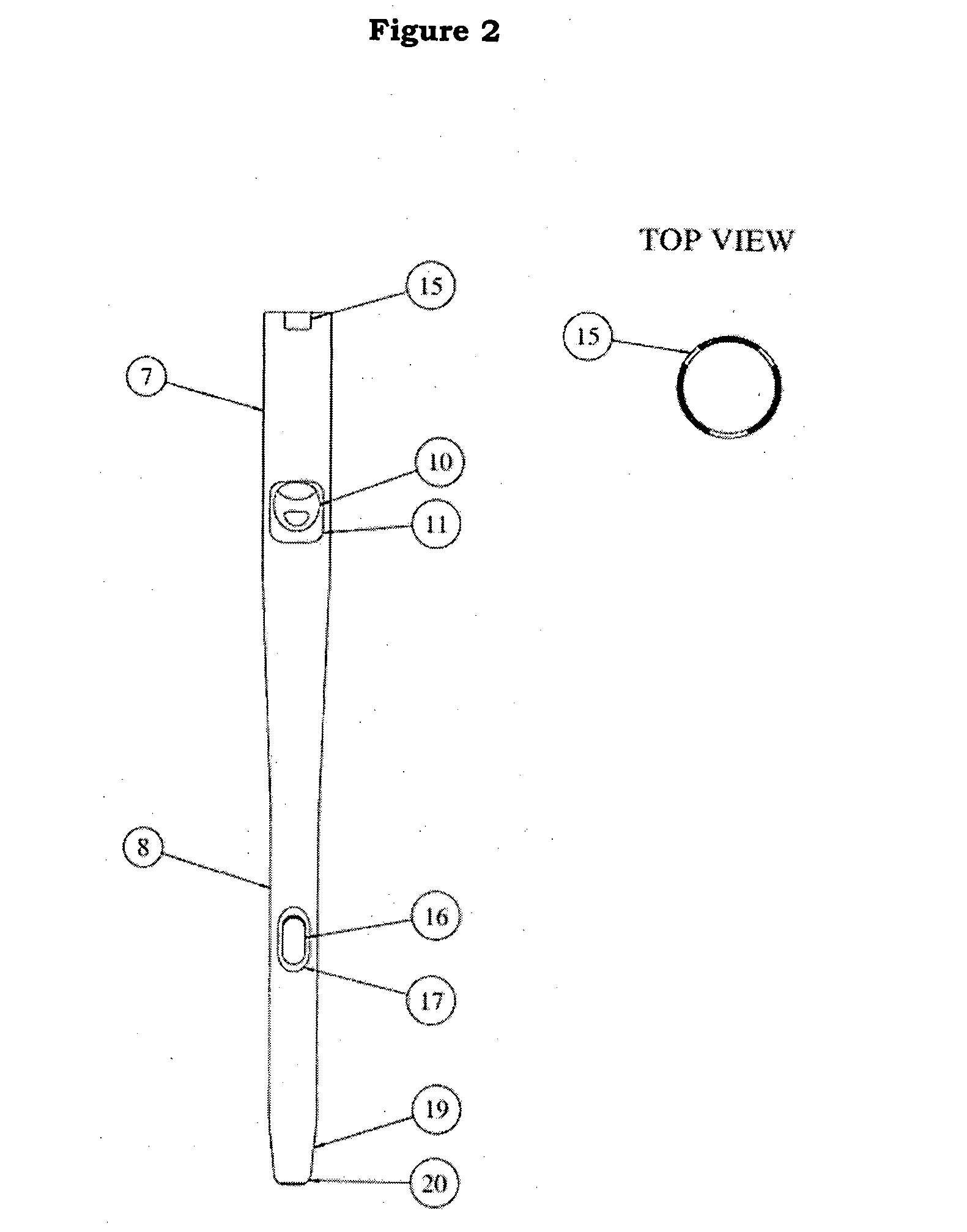 A device for bone support with improved rotational stability