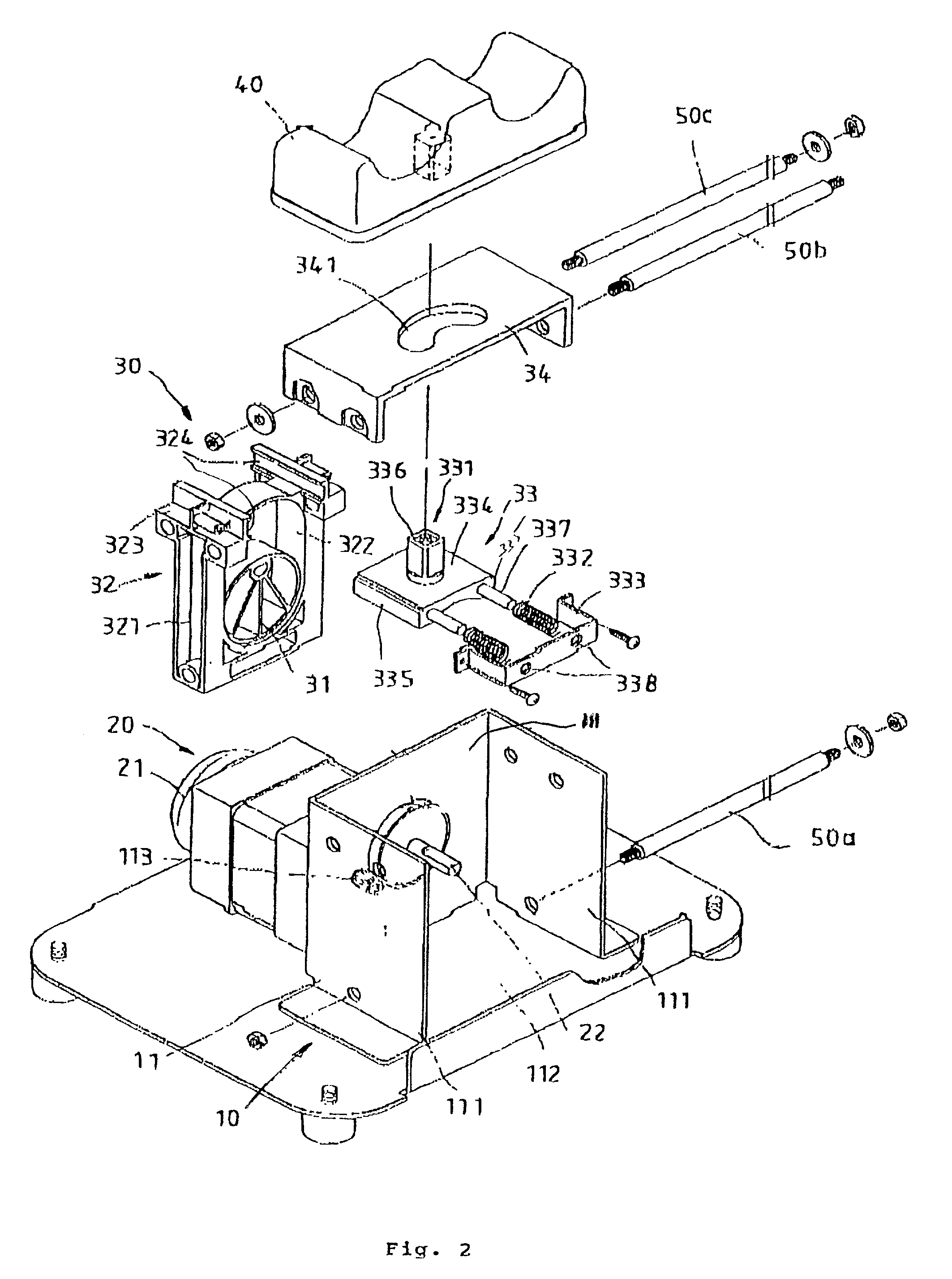 Bi-directional oscillation leg massager