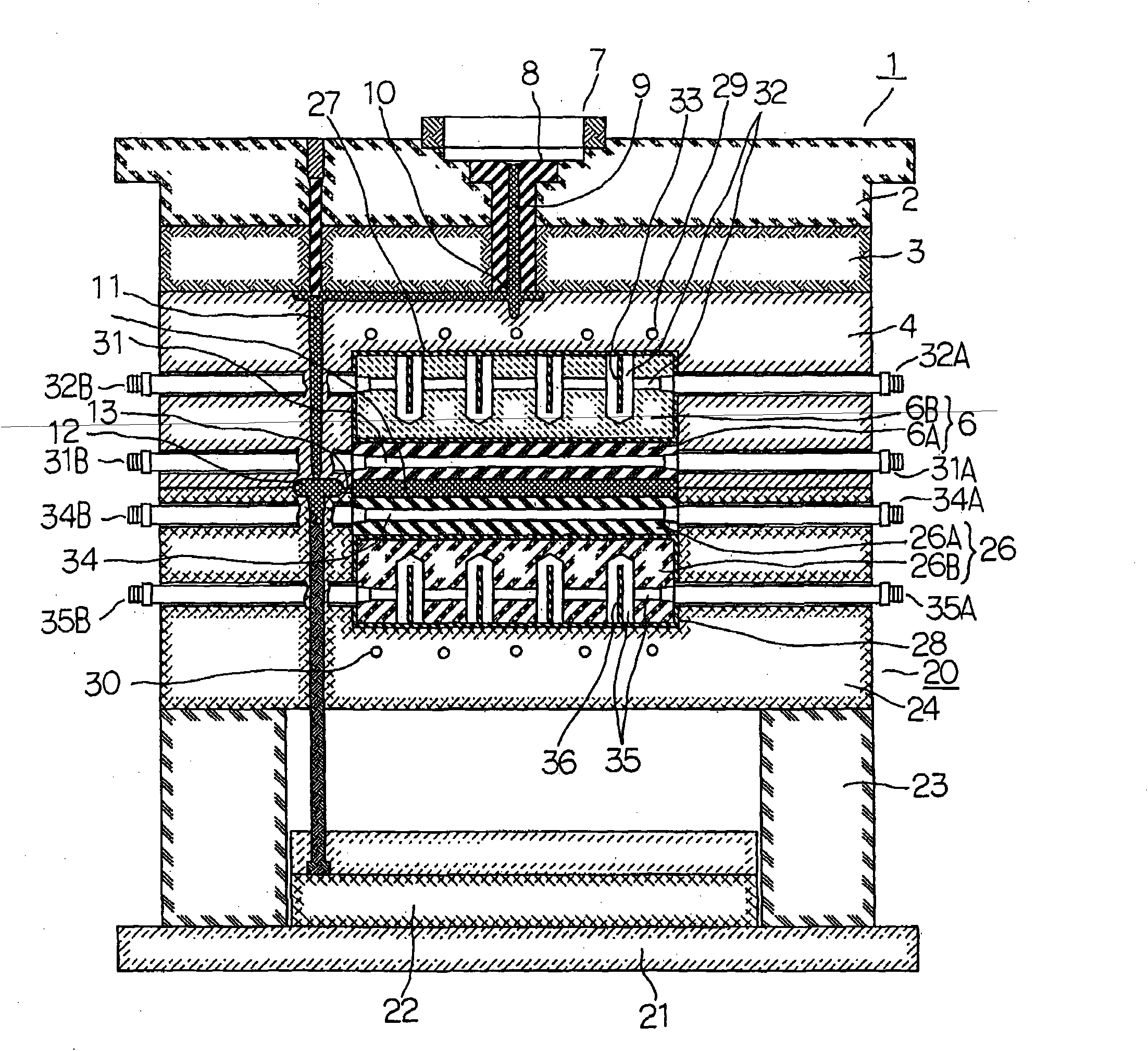 Injection molding method and injection molding device