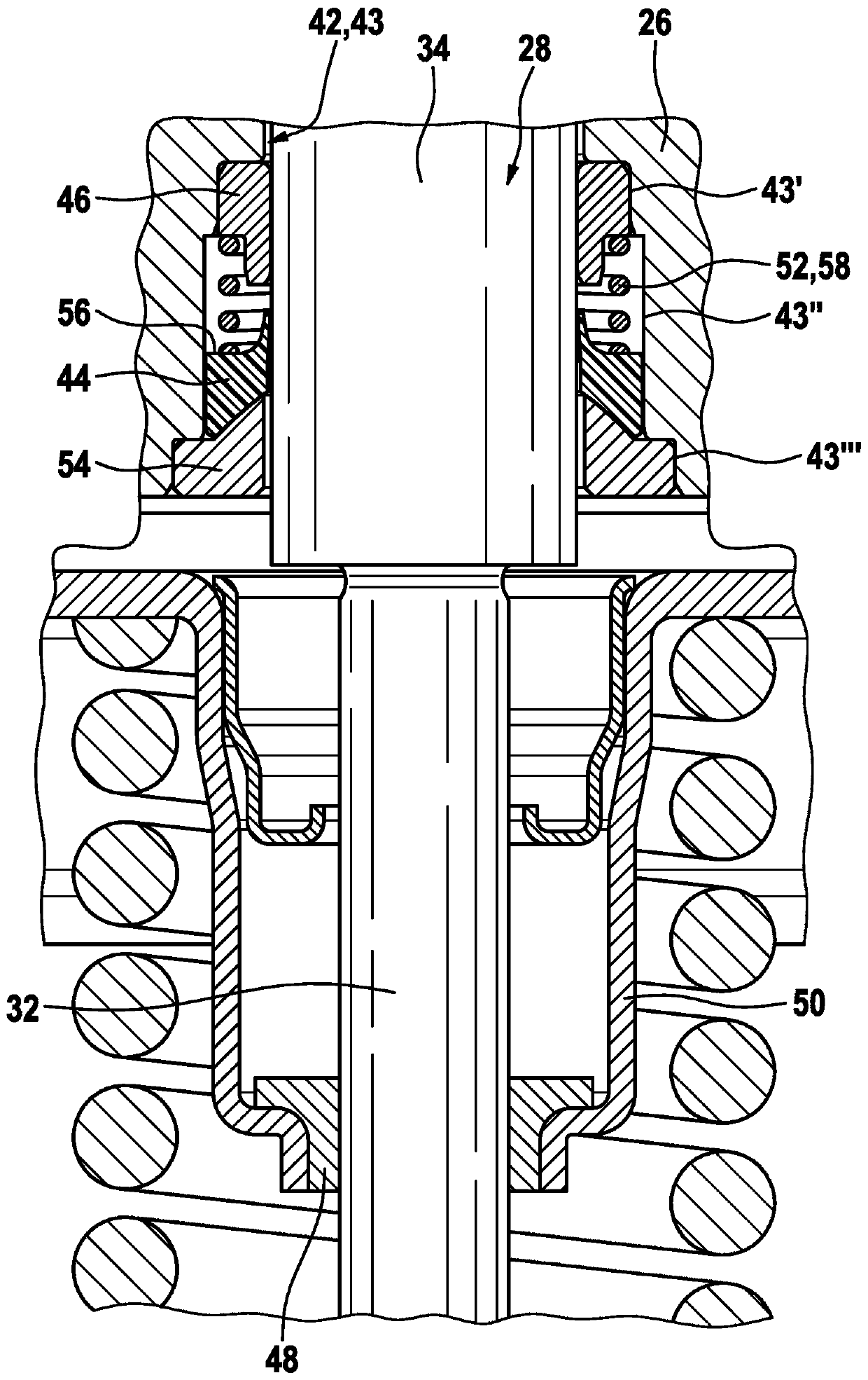 Piston pump, particularly high-pressure fuel pump for internal combustion engine