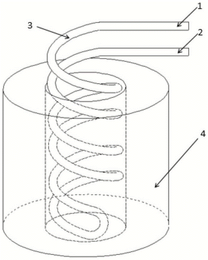 Spiral-capillary-based magnetic cell sorting apparatus and method