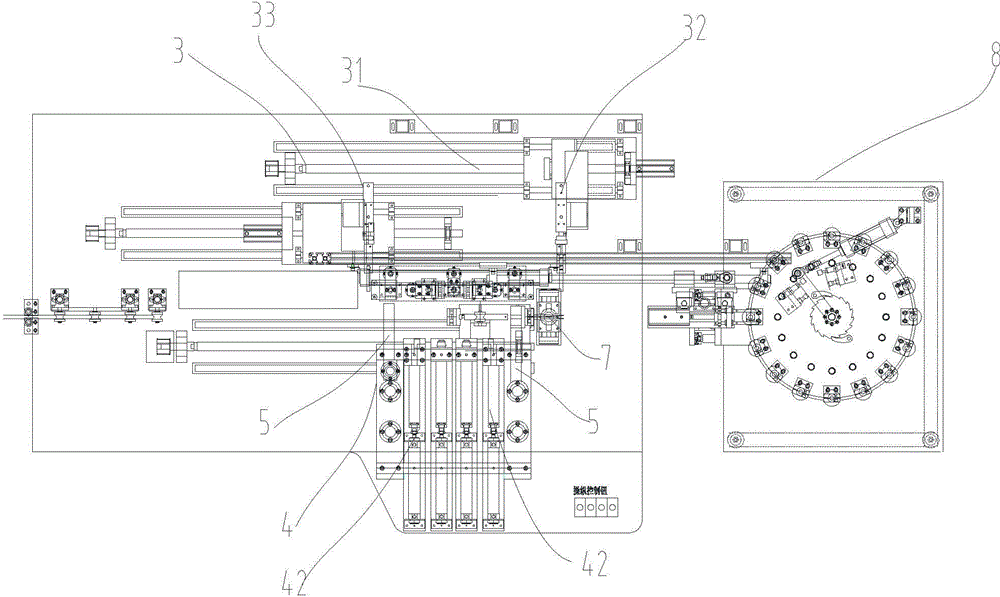 A ball-threading and knot-tying machine