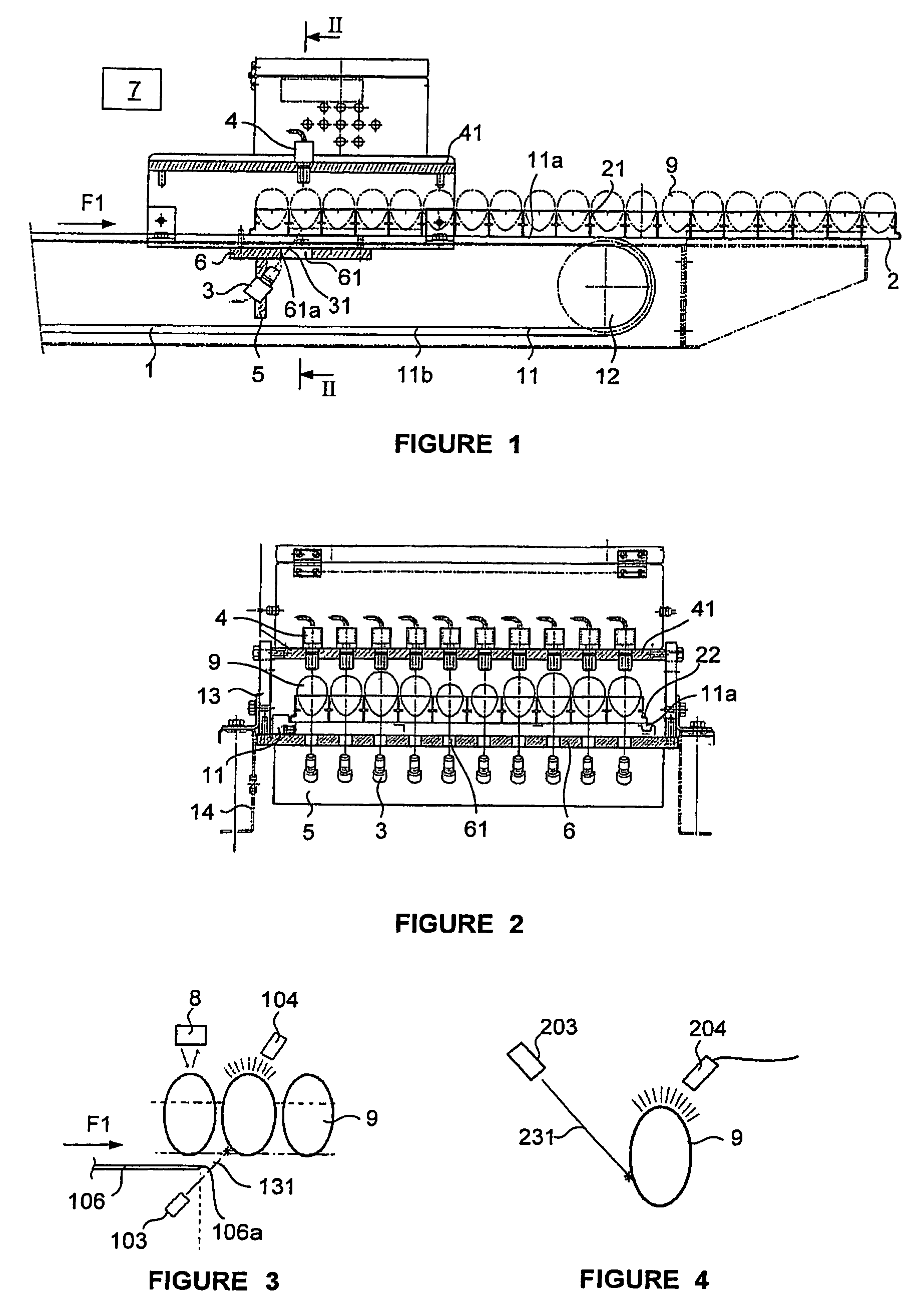 Egg examining device