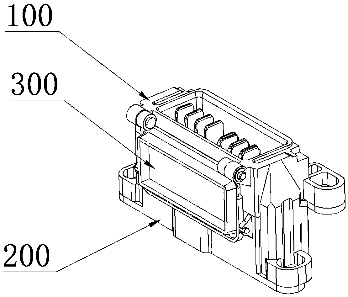 Rechargeable battery socket