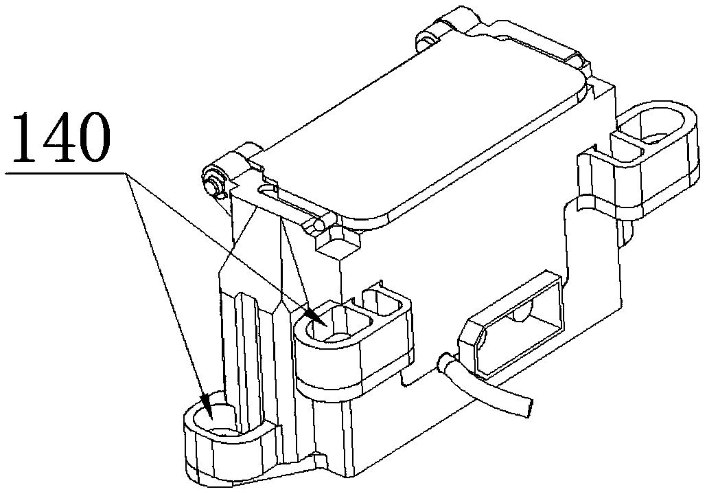 Rechargeable battery socket