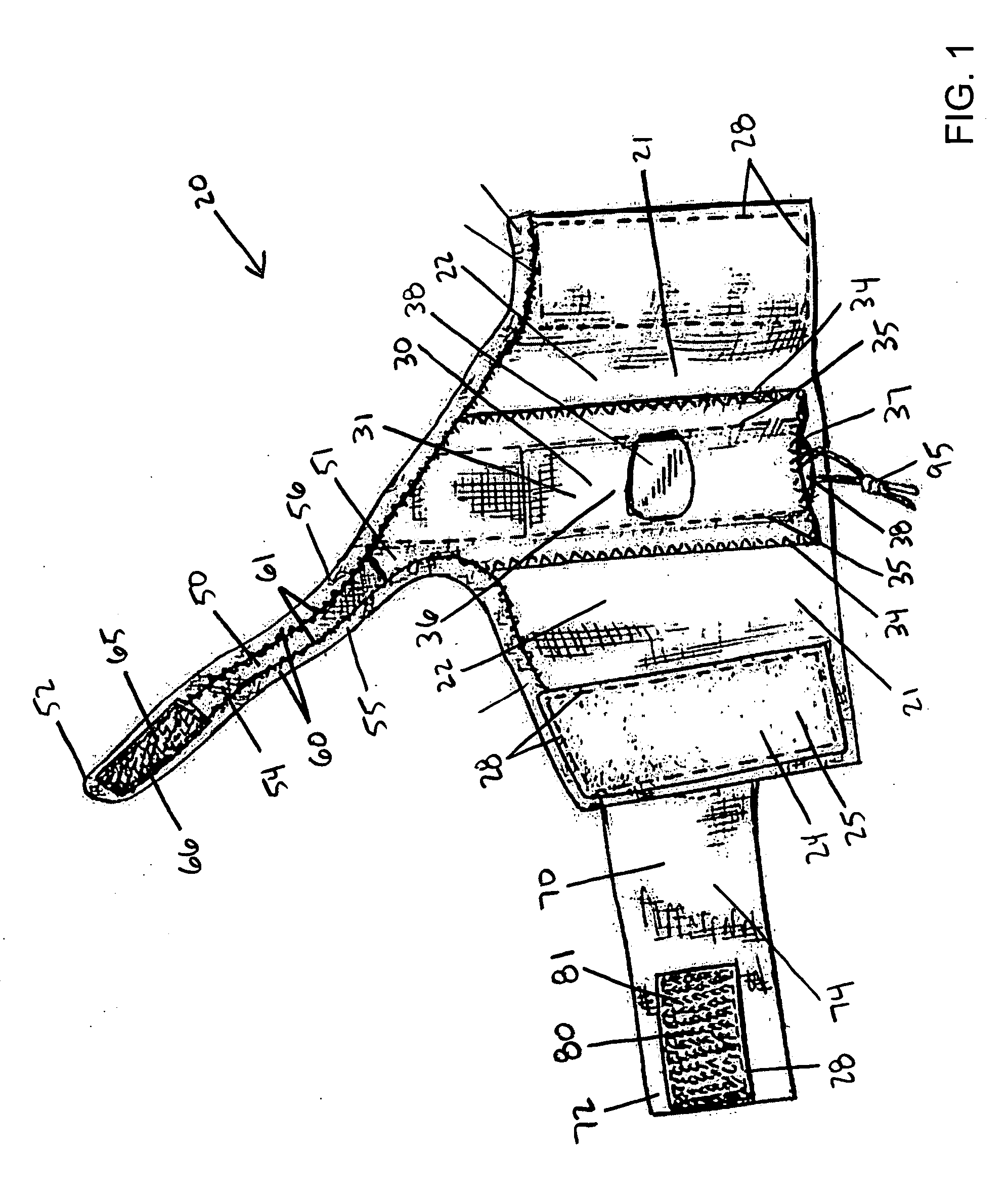 Wrist brace with adjustable support