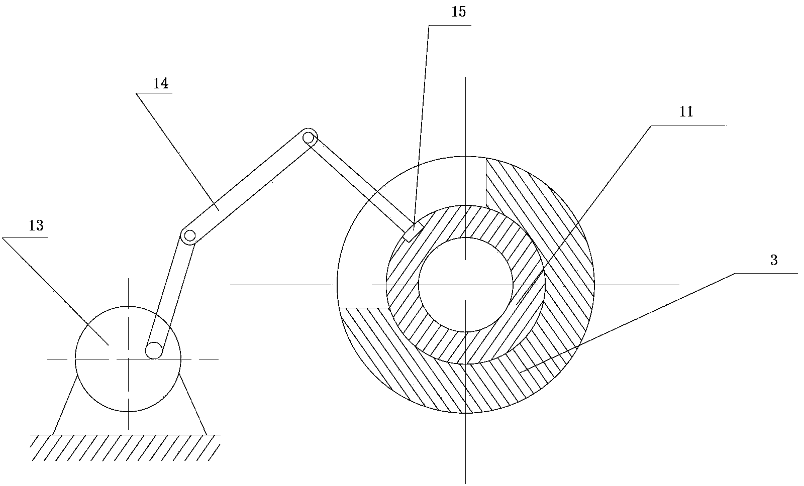 Permanent magnetic speed regulating motor