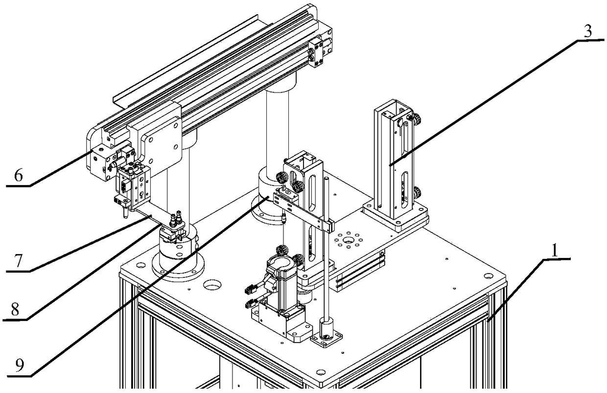 Air cylinder gasket automatic assembly device