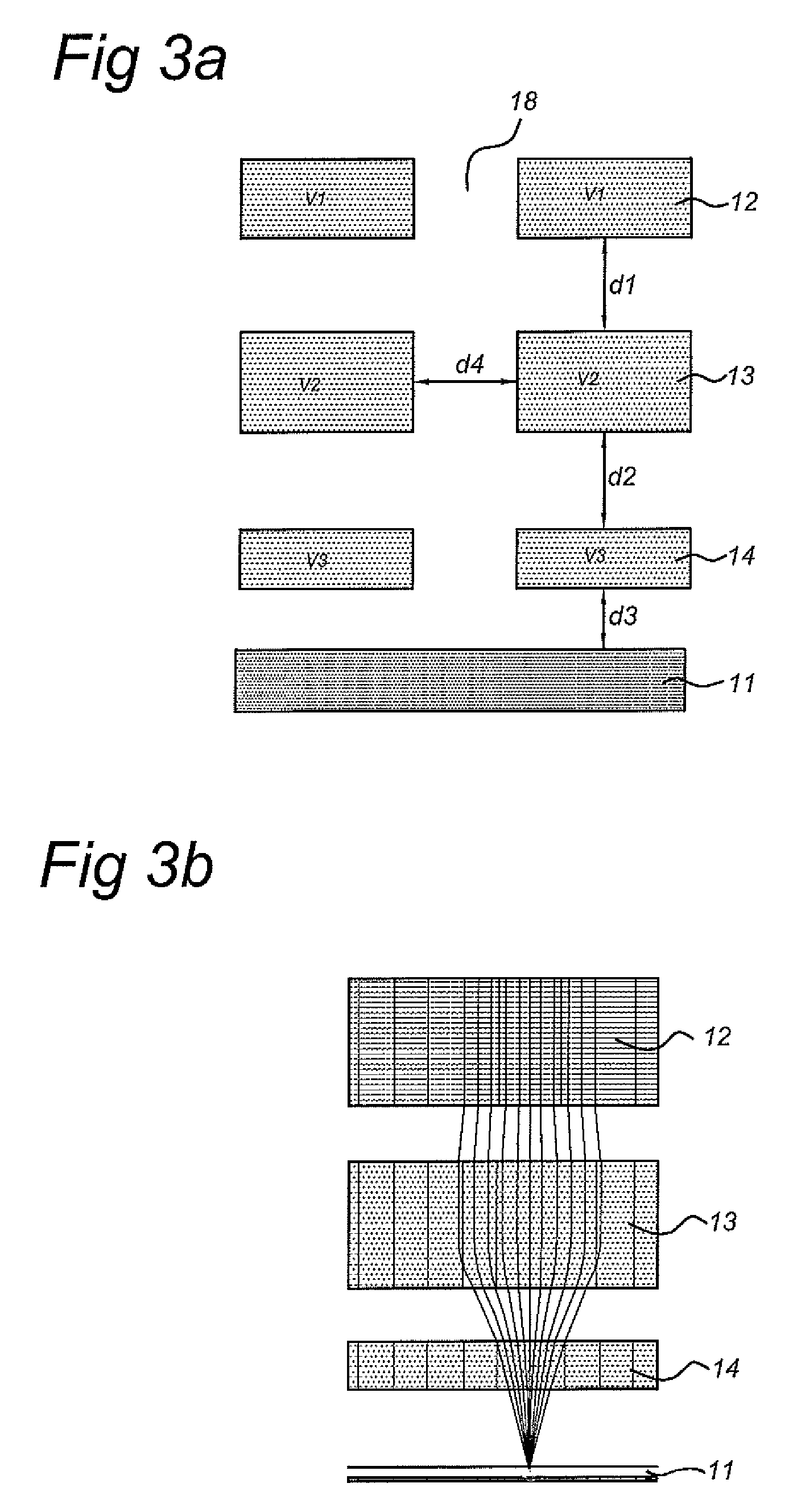 Projection lens arrangement