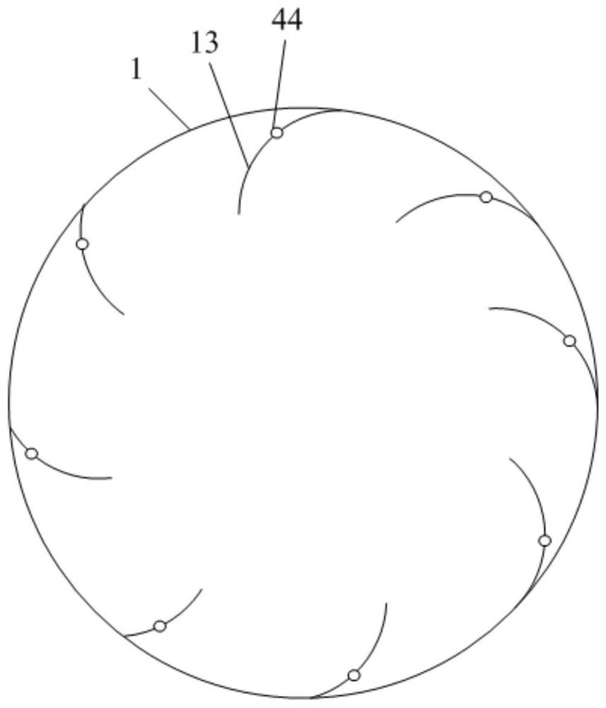 Rotary opening type cultural and creative product packaging and displaying device