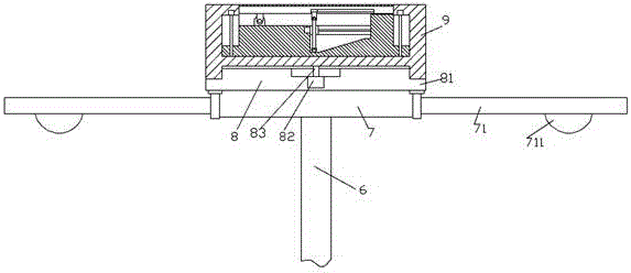 Direction-adjustable and highly-protective solar LED street lamp