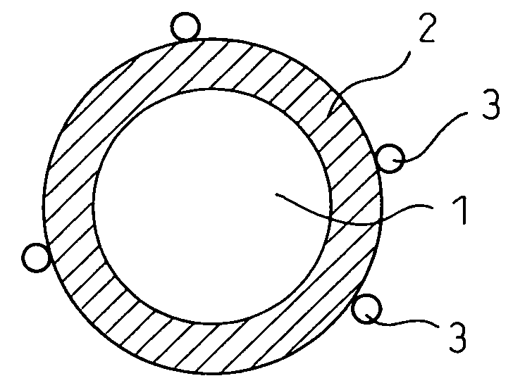 Exhaust gas purifying catalyst and production process thereof